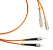 Cabeus Шнур оптический duplex SC-ST 50/125 mm OM3 FOP-50-SC-ST-25m