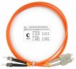 Cabeus Шнур оптический duplex SC-ST 62,5/125 mm FOP-62-SC-ST-25m